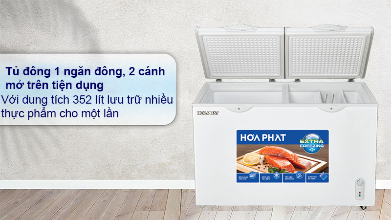 Tủ đông Hòa Phát HPF-AN6352 - Hàng chính hãng