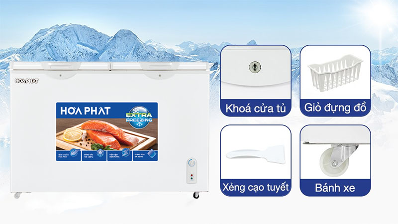 Tủ đông Hòa Phát HPF-AN6352 - Hàng chính hãng
