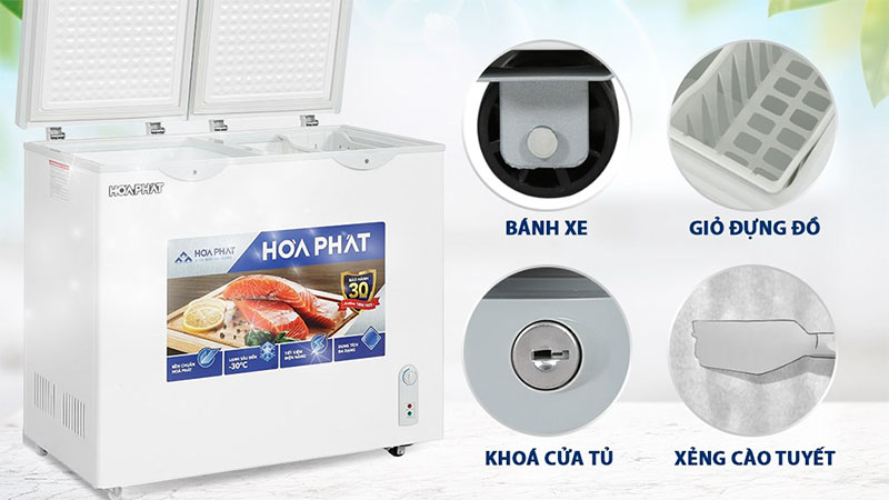 Tủ đông Hòa Phát HPF-BD6205 - Hàng chính hãng