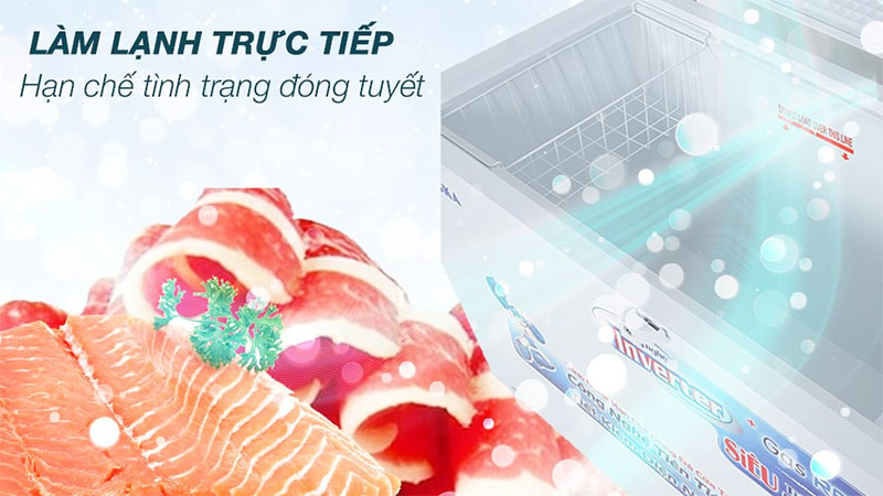 Tủ đông Inverter Alaska BD-400CI - Hàng chính hãng