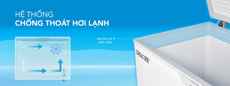 Tủ đông Inverter Hòa Phát HPF-AD8252 - Hàng chính hãng