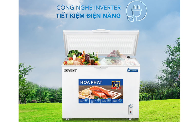 Tủ đông Inverter Hòa Phát HPF-AD8252 - Hàng chính hãng