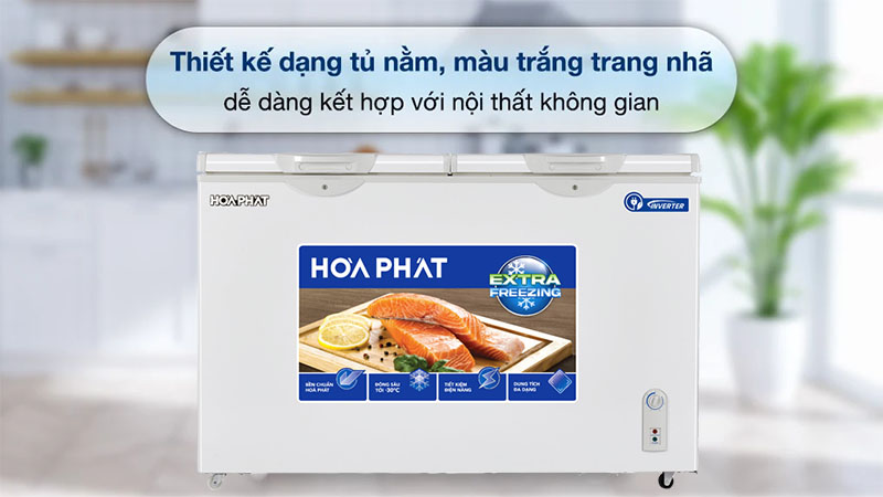 Tủ đông Inverter Hòa Phát HPF-BD8245 - Hàng chính hãng
