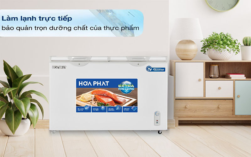 Tủ đông Inverter Hòa Phát HPF-BD8245 - Hàng chính hãng