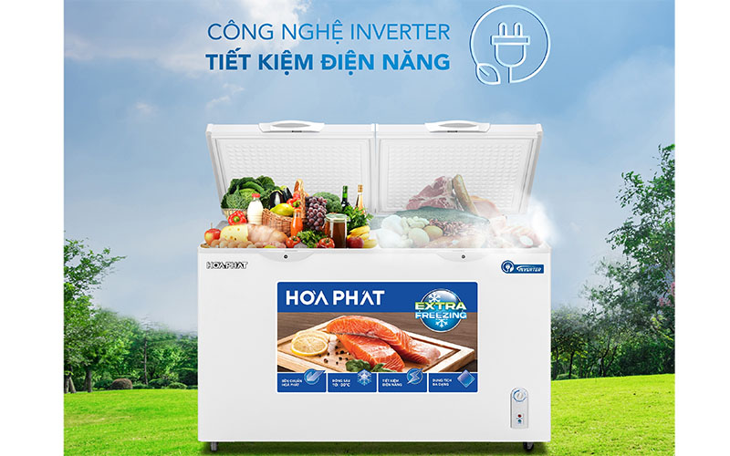 Tủ đông Inverter Hòa Phát HPF-BD8245 - Hàng chính hãng