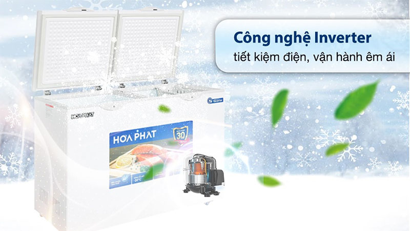 Tủ đông Inverter Hòa Phát HPF-BD8271 - Hàng chính hãng