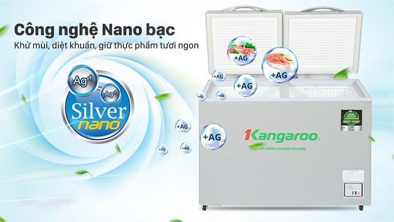Tủ đông Inverter Kangaroo 286 lít KGFZ290IC1 - Hàng chính hãng