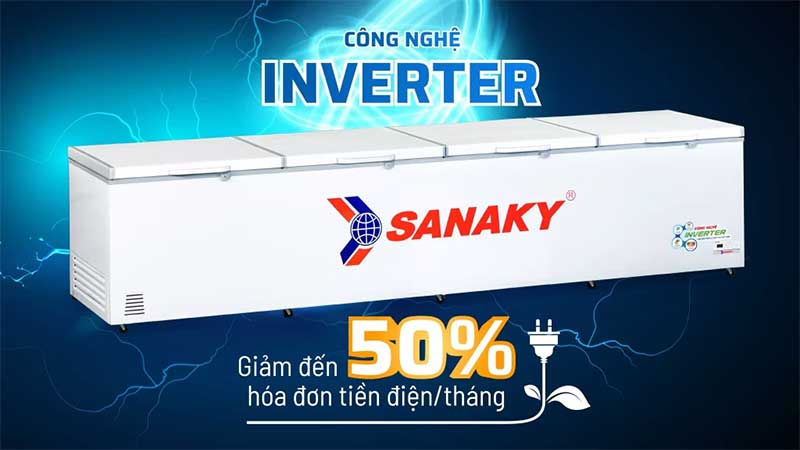 Công nghệ Inverter của Tủ đông Inverter Sanaky VH-2399HY3