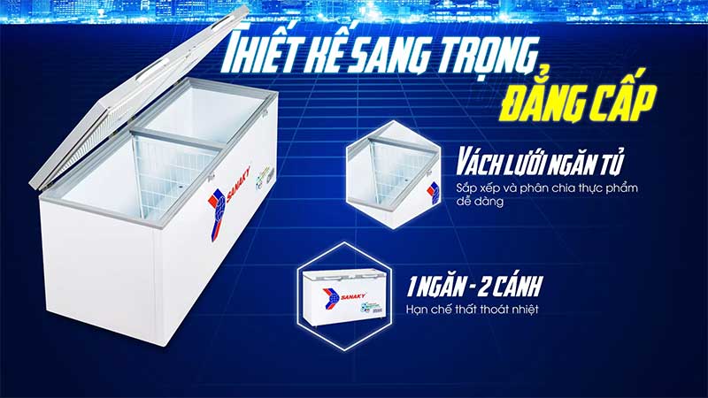 Tủ đông Sanaky VH-8699HY4K - Hàng chính hãng
