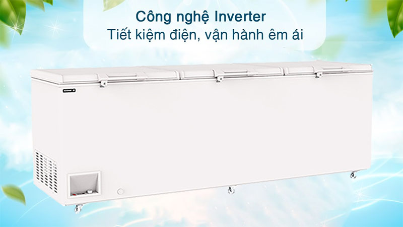Tủ đông Inverter Sanden SNQ-0805i - Hàng chính hãng