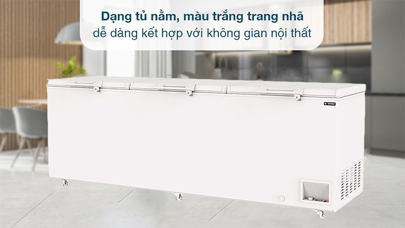 Tủ đông Inverter Sanden SNQ-0805i - Hàng chính hãng
