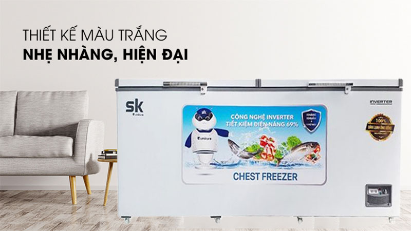 Tủ đông Inverter Sumikura 550 lít SKF-550SI - Hàng chính hãng