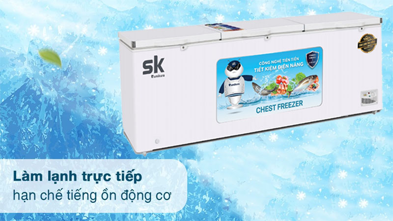 Tủ đông Inverter Sumikura SKF-1350SI/JS - Hàng chính hãng
