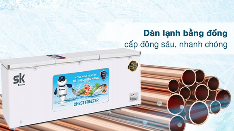 Tủ đông Inverter Sumikura SKF-1350SI/JS - Hàng chính hãng