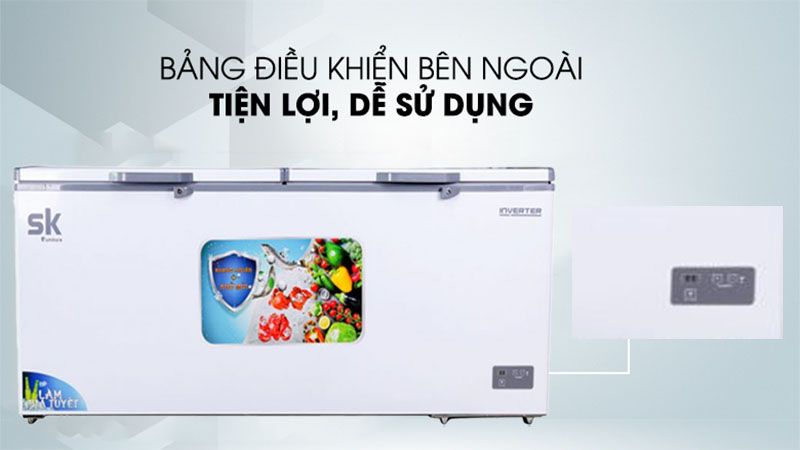 Tủ đông Inverter Sumikura SKF-750SI - Hàng chính hãng