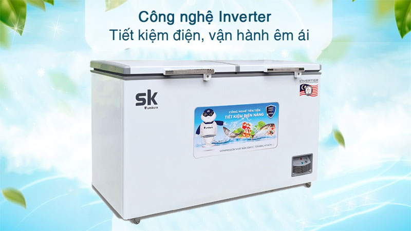 Tủ đông Inverter Sumikura 450 lít SKF-450SI/JS - Hàng chính hãng