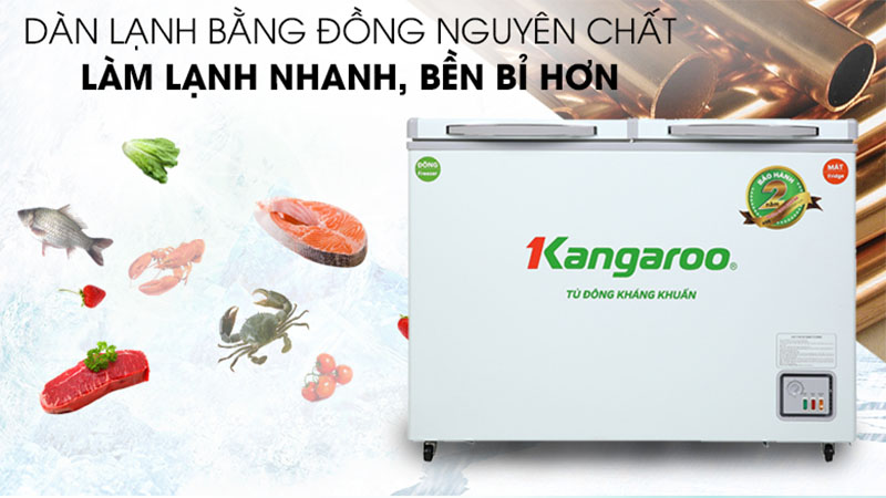 Tủ đông Kangaroo KG328NC2 - Hàng chính hãng