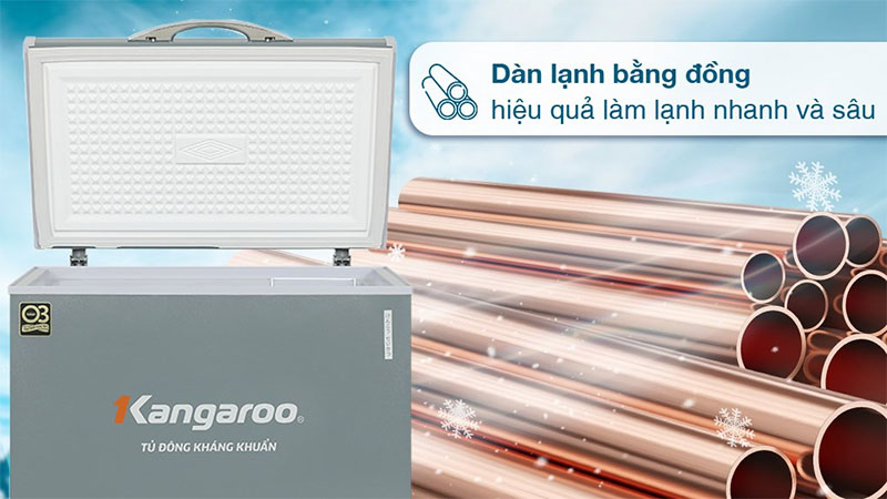 Tủ đông Kangaroo KGFZ200NG1 - Hàng chính hãng