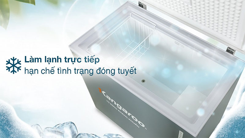 Tủ đông Kangaroo KGFZ200NG1 - Hàng chính hãng
