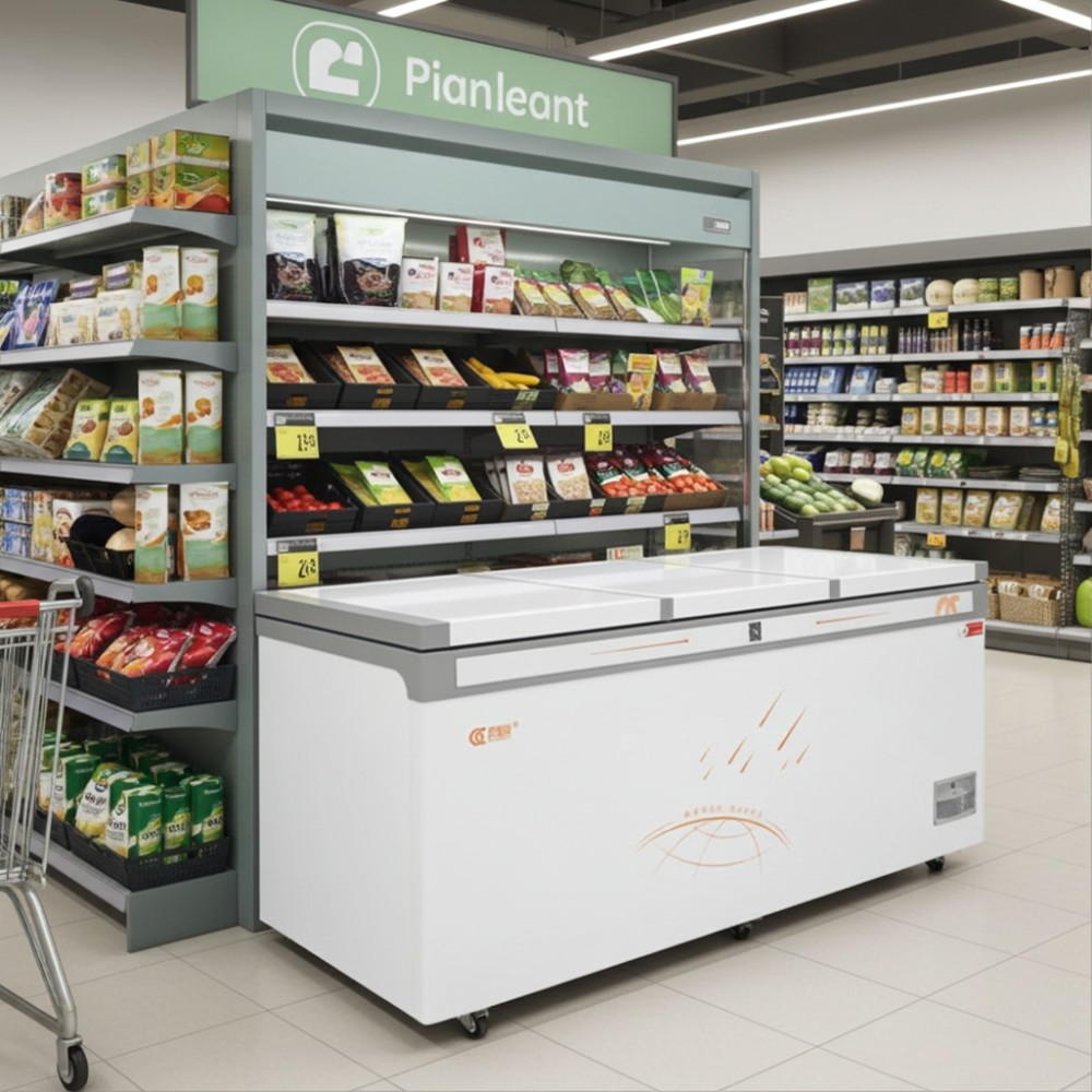 Tủ đông nằm 1380L Oucboll BD/BC-1380H - Hàng chính hãng