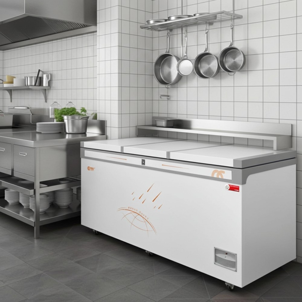 Tủ đông nằm 1380L Oucboll BD/BC-1380H - Hàng chính hãng