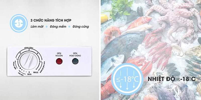 Tủ đông Sanaky VH-1599HYKD - Hàng chính hãng