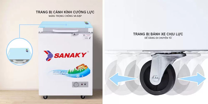 Tủ đông Sanaky VH-1599HYKD - Hàng chính hãng