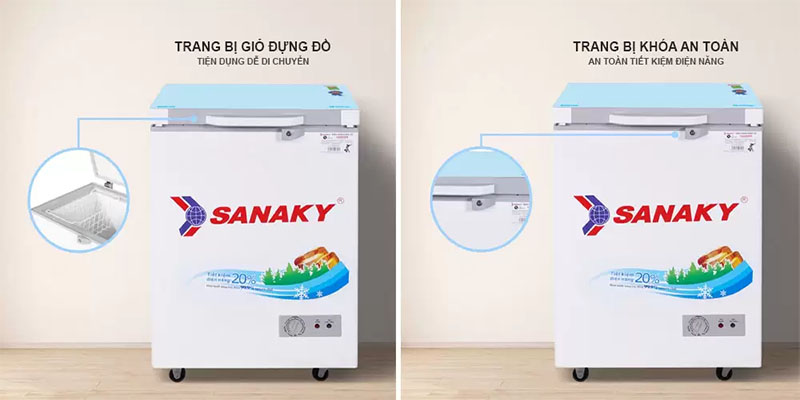 Tủ đông Sanaky VH-1599HYKD - Hàng chính hãng