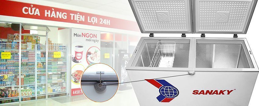Chức năng của Tủ đông Sanaky VH-405A2