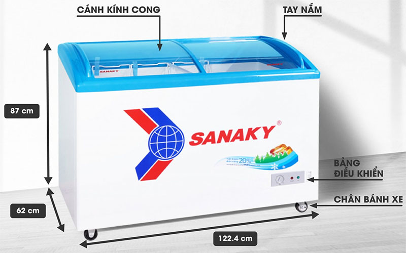 Tủ đông Sanaky VH-4899K - Hàng chính hãng