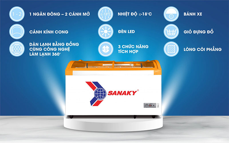 Tủ đông Sanaky VH-4899KB