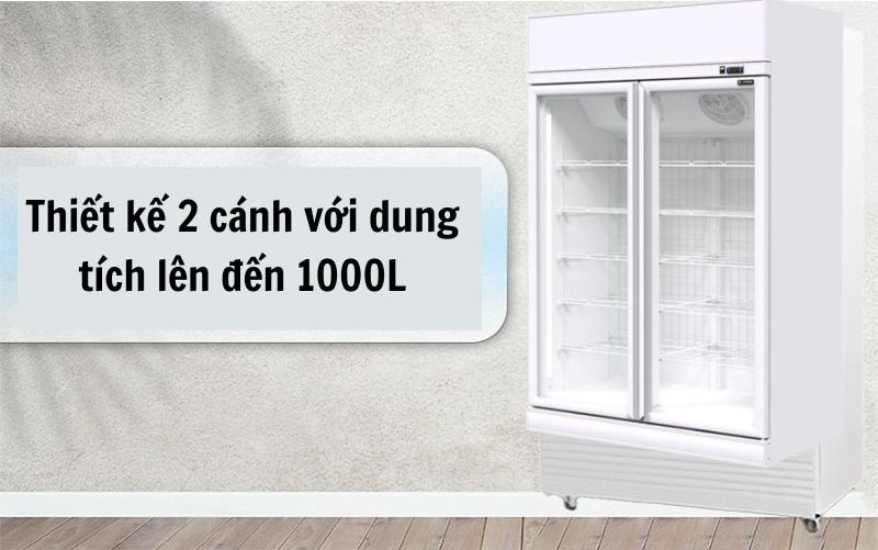 Tủ đông Sanden intercool SFM-1003 - Hàng chính hãng