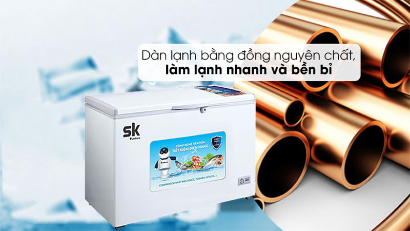Tủ đông Sumikura SKF-300S - Hàng chính hãng