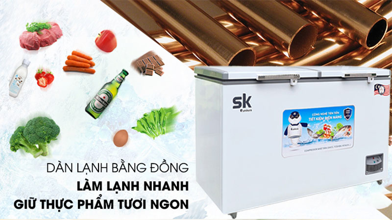 Tủ đông Sumikura SKF-650S - Hàng chính hãng