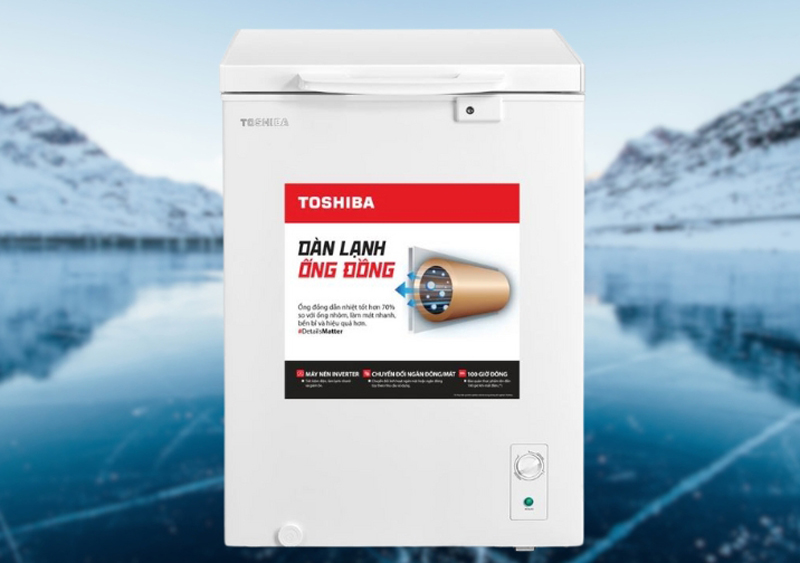 Tủ đông Toshiba GR-RC185CM-PMV(01) - Hàng chính hãng