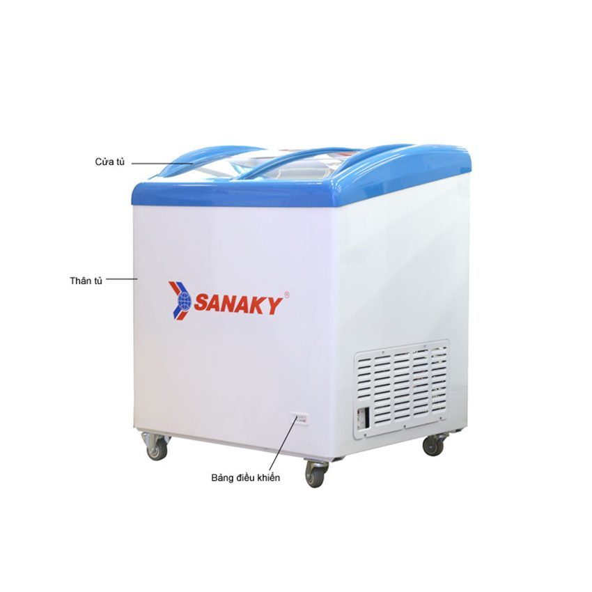 Chi tiết của tủ đông Sanaky VH-282K