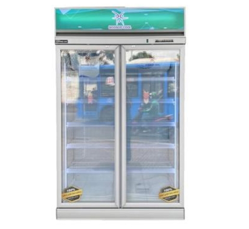 Tủ đông đứng 2 cửa kính 1200L Bamboo Cool HPDK-1200D - Hàng chính hãng