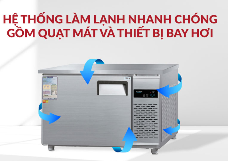 Bàn đông công nghiệp Woosung CWSM-120FT  - Hàng chính hãng