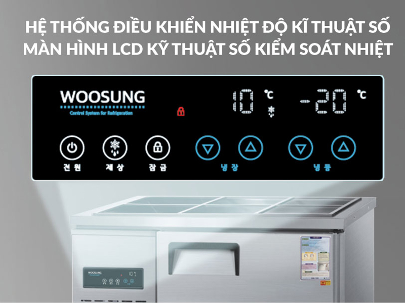 Bàn đông công nghiệp Woosung CWSM-120FT  - Hàng chính hãng