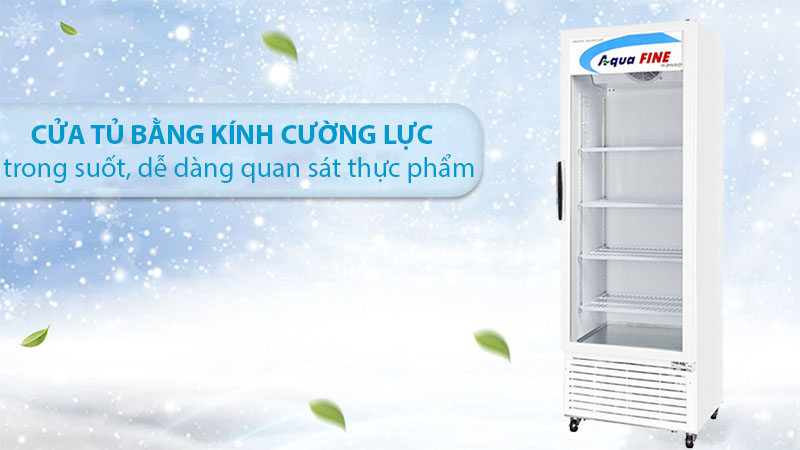 Tủ đông đứng Aquafine JW-500CF - Hàng chính hãng
