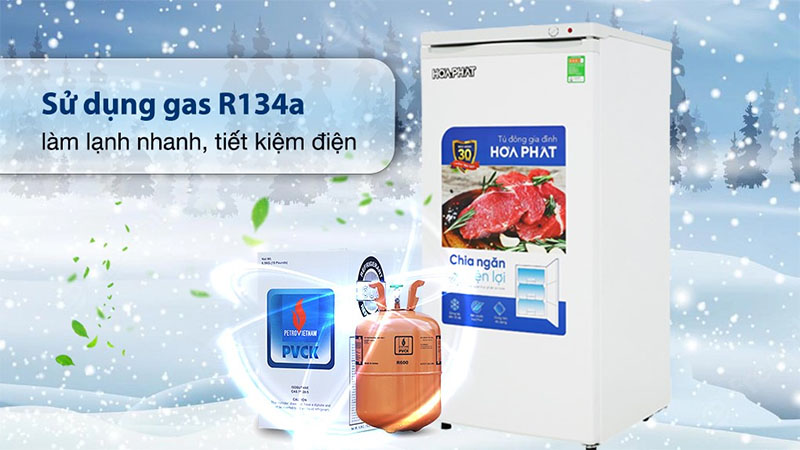 Tủ đông đứng Hòa Phát HPF-UAH6147 - Hàng chính hãng