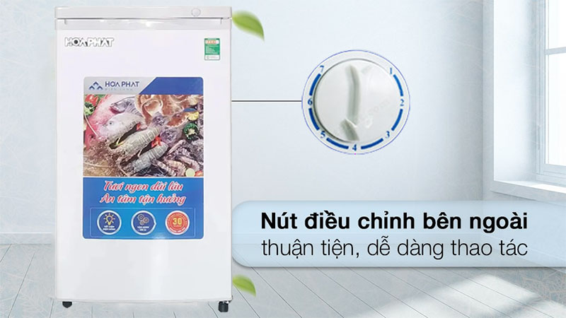 Tủ đông đứng Hòa Phát HUF-300SR1 - Hàng chính hãng