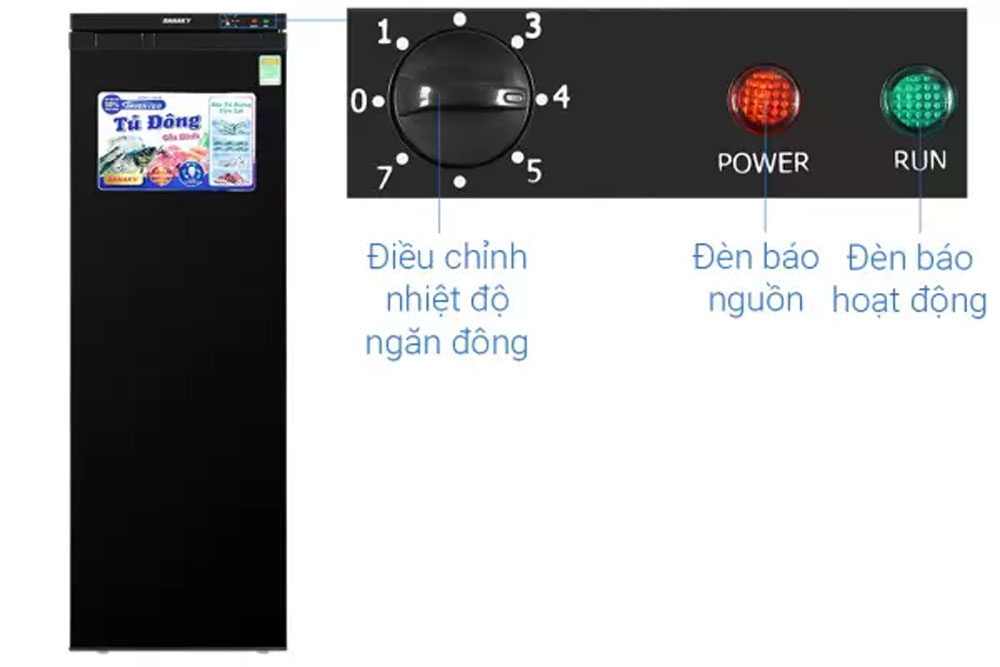 Tủ đông đứng Sanaky TD.VH-230VD3 - Hàng chính hãng
