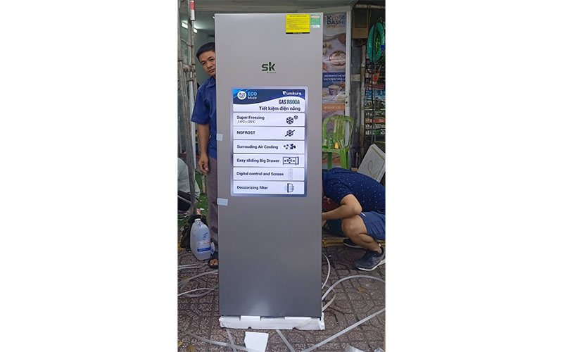 Tủ đông đứng Sumikura SKFU-218.HSN - Hàng chính hãng