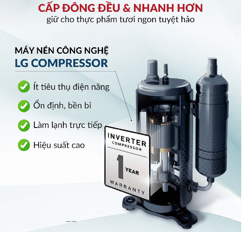 Tủ đông inox 4 cánh Starion SR-S45DIA - Hàng chính hãng