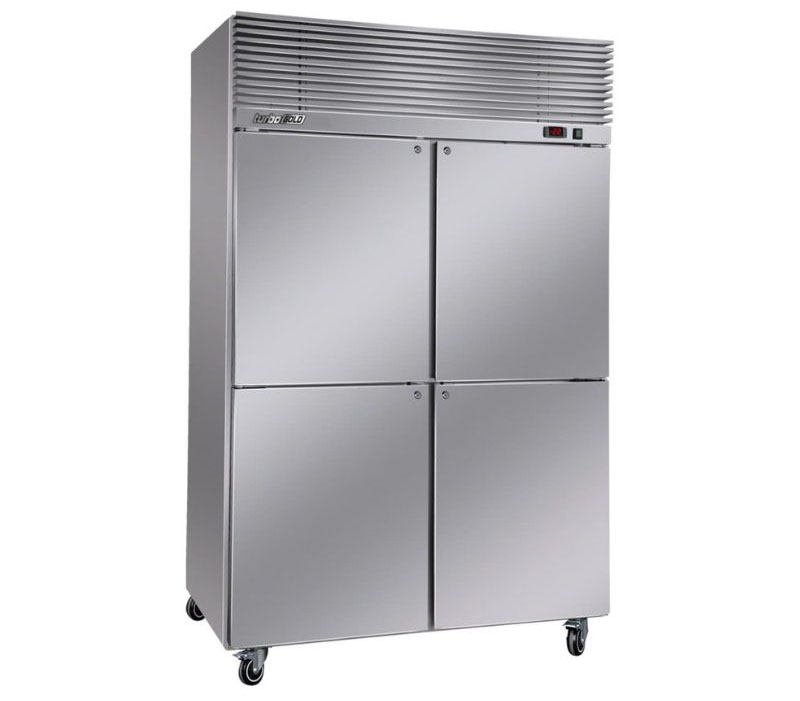 Tủ đông 4 cánh inox TurboGold TG-4DF - Hàng chính hãng