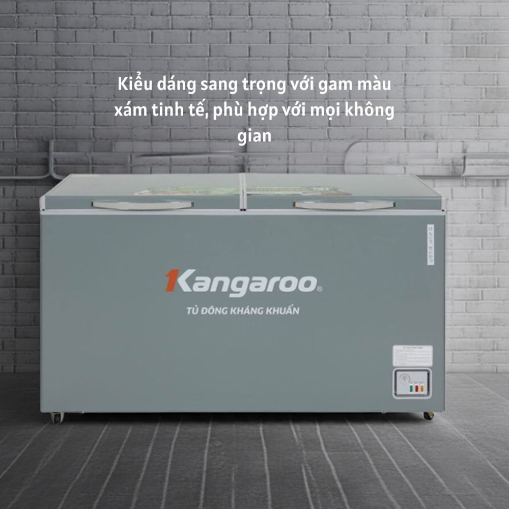 Tủ đông Kangaroo inverter 430 lít KGFZ490IG1 - Hàng chính hãng