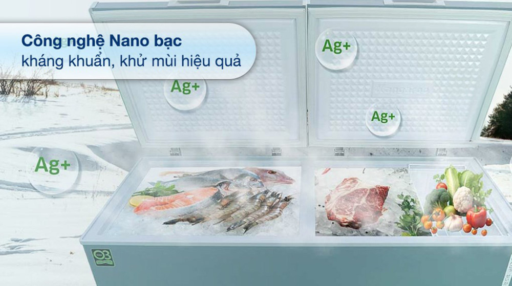 Công nghệ kháng khuẩn tiên tiến, loại bỏ mùi hôi hiệu quả