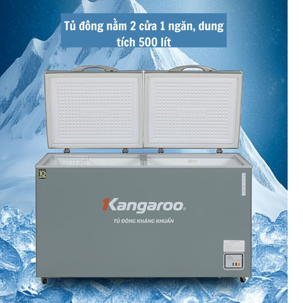 Tủ đông Kangaroo Inverter 500 lít KGFZ560NG1 - Hàng chính hãng