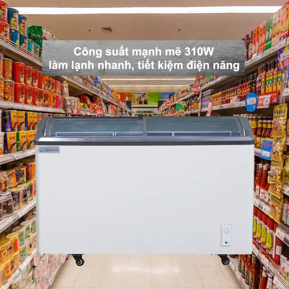 Tủ đông kem Lightcool SD-418Y 328L - Hàng chính hãng